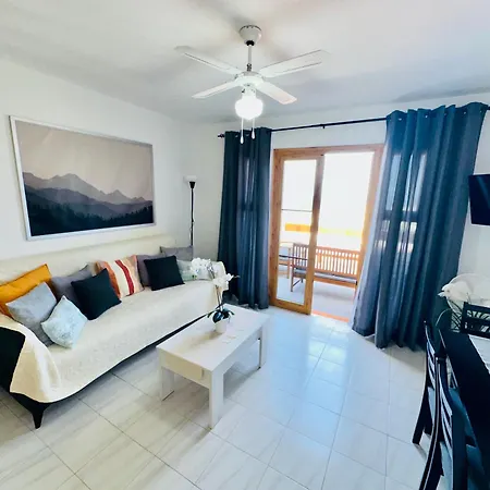 Lägenhet Quiet Studio, Incredible Views, Climatized Pool, Free Wifi Arona (Tenerife)