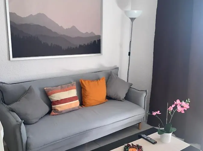 Quiet Studio, Incredible Views, Climatized Pool, Free Wifi Apartamento Arona (Tenerife)